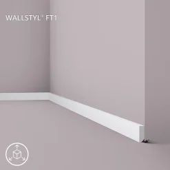 Plinthe NMC WALLSTYL FT1 Moulure décorative Cimaise Moulure frise-Noel & Marquet
