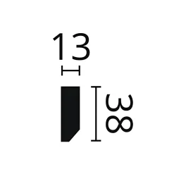 Noel & Marquet Plinthe NMC WALLSTYL FT1F Moulure décorative Cimaise Moulure frise