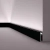 Noel & Marquet Plinthe NMC WALLSTYL IL10 BLACK Moulure décorative Moulure en stuc Éclairage indirect