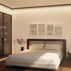 Plinthe NMC WALLSTYL IL11 BLACK Moulure décorative Moulure en stuc Éclairage indirect-Noel & Marquet Clearance