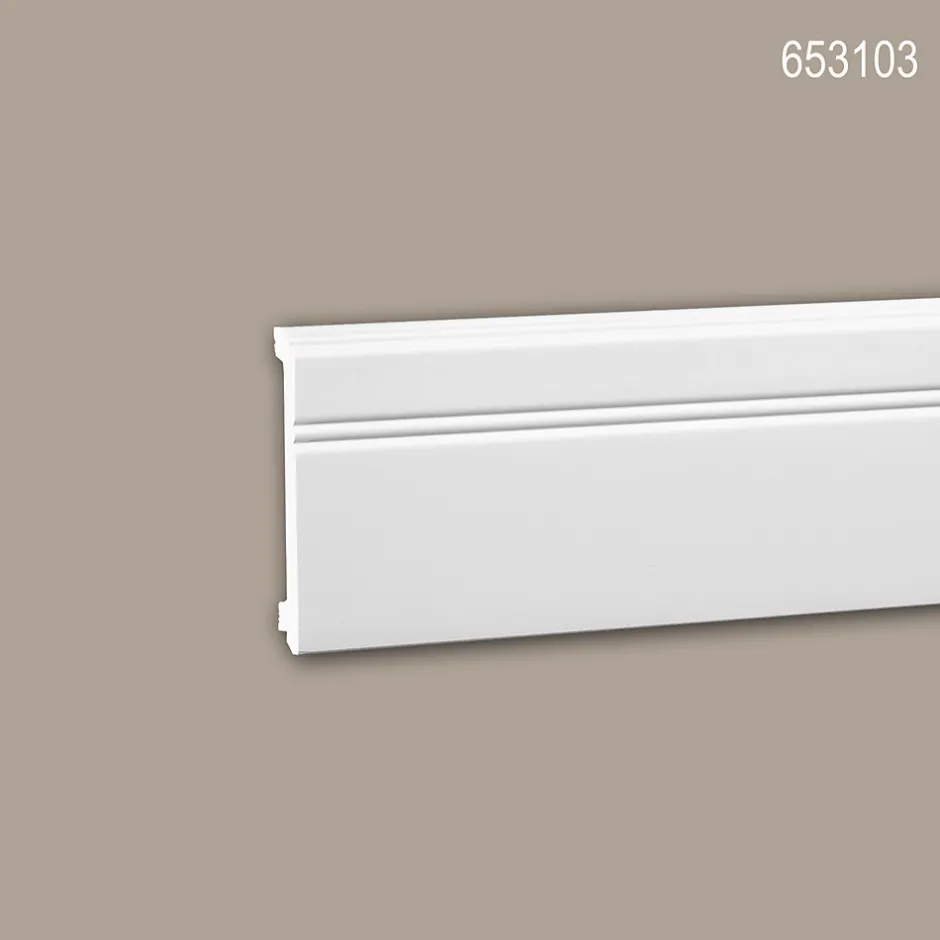 Profhome Plinthe 653103 Moulure décorative