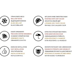 Profhome Plinthe 653113 Planchette 2 m