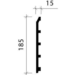 Plinthe 653117 Planchette 2 m-Profhome Sale