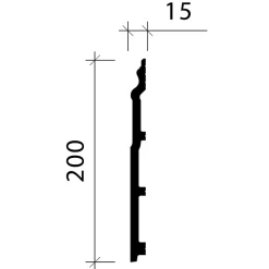 Plinthe 653118 Planchette 2 m-Profhome Discount