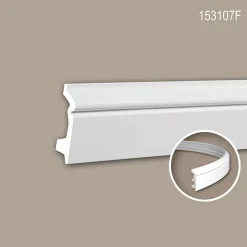 Plinthe 153107F Moulure décorative flexible-Profhome Online