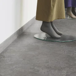 Plinthe PVC béton anthracite 196 x 6 cm (lot de 5)-Tarkett Hot