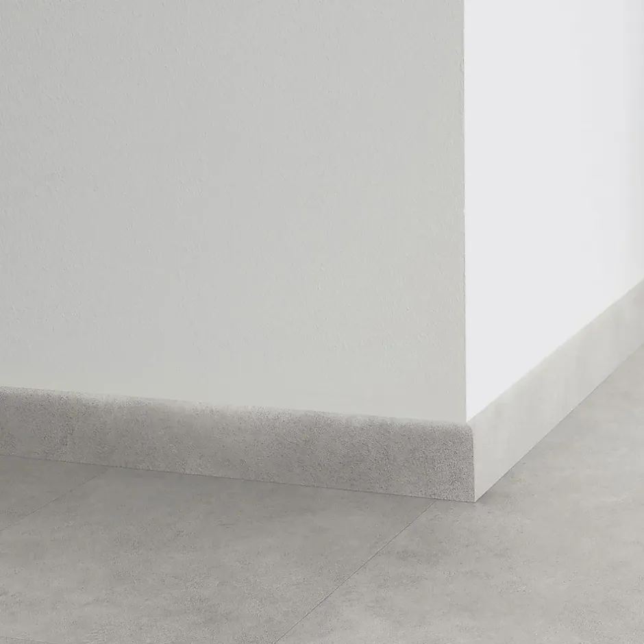 Tarkett Plinthe PVC béton gris 196 x 6 cm (lot de 5)