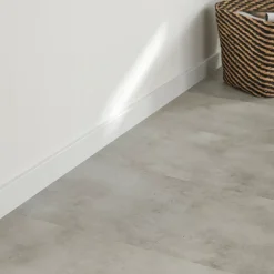 GoodHome Plinthe Résine Blanc 220 x 6 cm Décor 10