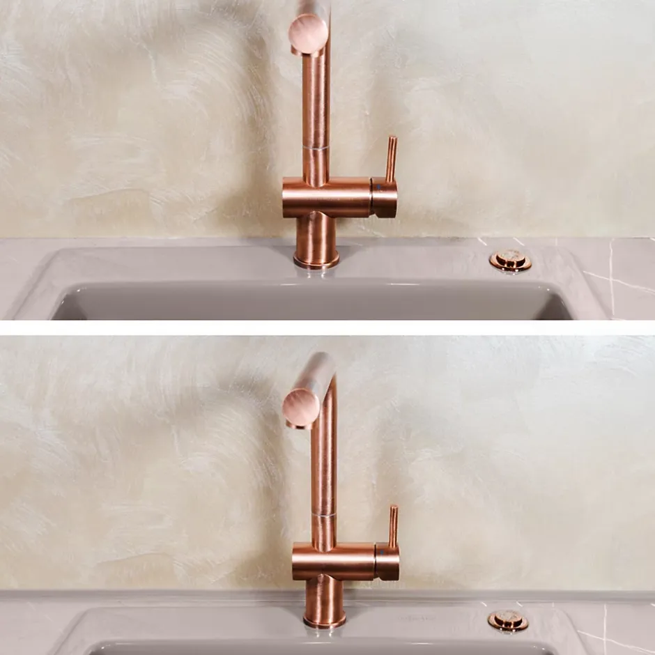 Plinthe Souple Auto-Adhésive en PVC 25x25mm, 10m, Bande Élastique pour Finitions et Étanchéité des Jonctions, bronze-Quest Discount