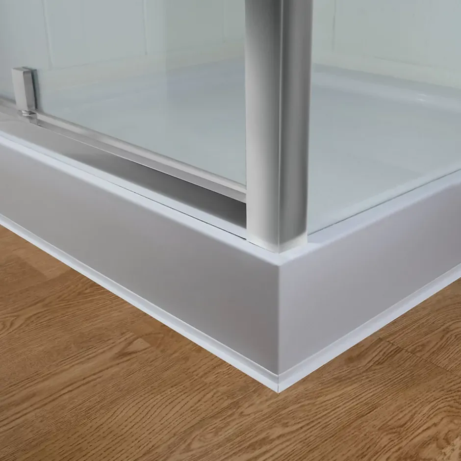 Quest Plinthe Souple Auto-Adhésive en PVC 25x15mm, 20m, Bande Élastique pour Finitions et Étanchéité des Jonctions, beige