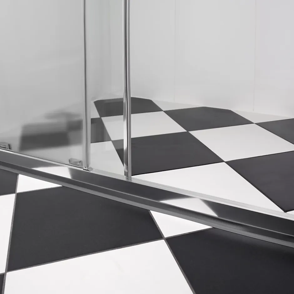 Quest Plinthe Souple Auto-Adhésive en PVC 18x18mm, 10m, Bande Élastique pour Finitions et Étanchéité des Jonctions, noir