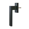 Poignée alu carré gris pour fenêtre et porte fenêtre alu gris-GoodHome New