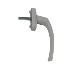 Poignée aluminium pour fenêtre bois argent RAL 9006-GoodHome Hot