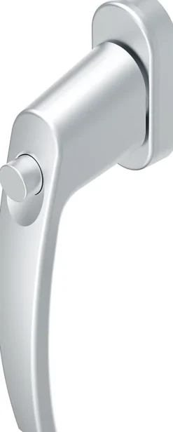 Poignée de fenêtre à bouton argent-Abus Online