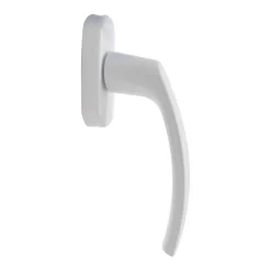 Cadap Poignée de Fenêtre, Carré de 7 mm, Oscillo-battante, Blanc, , pour PBC