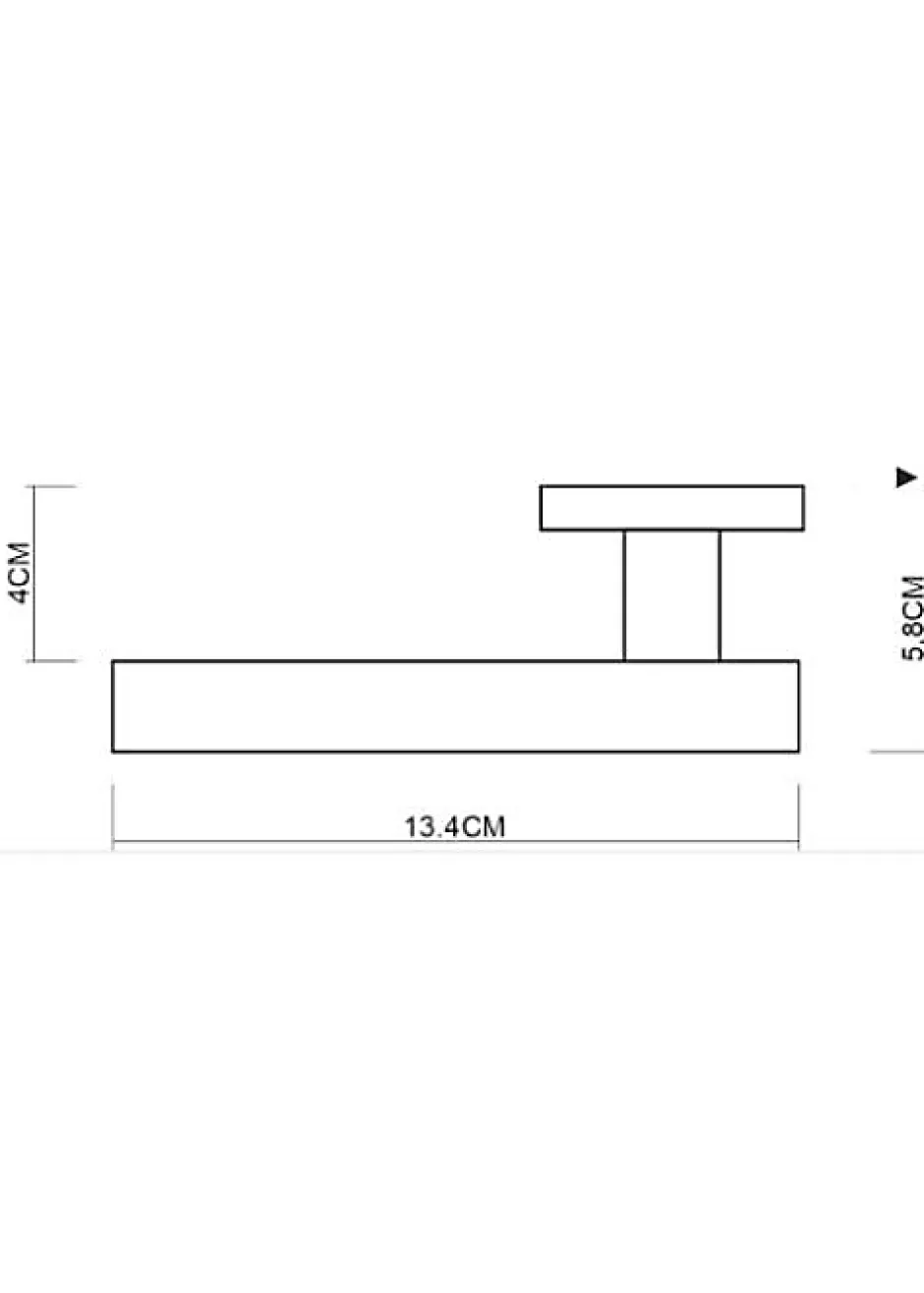 Katchmee Poignée de porte design finition aspect or rose Livia -