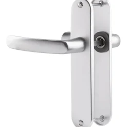 Vachette Poignée de porte intérieure - Budget - - Gris argent - Bec de cane - 165 mm