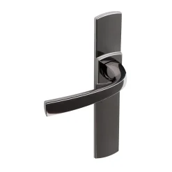 Vachette Poignée de porte intérieure - Muze - - Gris argent - Condamnation - 165 mm