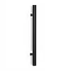Poignée de tirage Diamètre 30 mm - v500 - S75 - L650 mm - INOX 304 Laqué RAL 9005 Noir Mat-Hardwarexchange Online