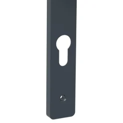 Poignée porte pvc Servicio gris anthracite-GoodHome Outlet