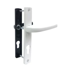 Poignée pour porte de service Bicolore Finition extérieure gris 7016 et intérieure blanc 9016-Acbat Best