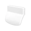 Poignée PVC blanc pour porte-balcon L.70mm-Acbat