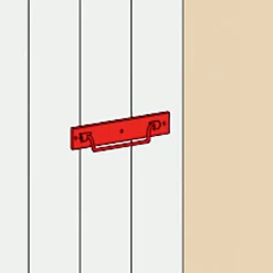 Poignée sur platine Afbat acier noir l.140 mm-Afbat - Tb Industrie Sas Outlet