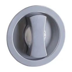 Geom Poignées cuvettes Kuklos chromées avec serrure