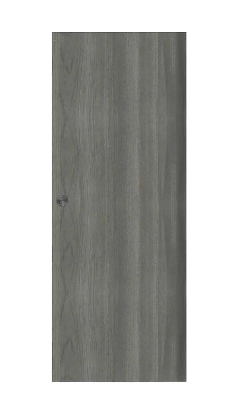 Porte coulissante Alpille effet bois gris H.204 x l.83 cm-