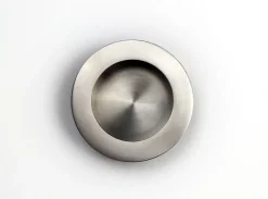 Porte coulissante Alvéolaire gravé prépeinte H.204 x l.73 cm- Outlet