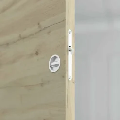 Coulicool Porte Coulissante avec Rail + Serrure - Tokyo 83 cm