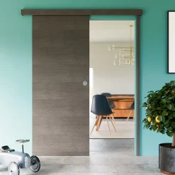 Coulicool Porte Coulissante avec Rail + Serrure - Costa Rica 83 cm