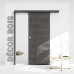 Coulicool Porte Coulissante avec Rail - Costa Rica 83 cm - Avec butée