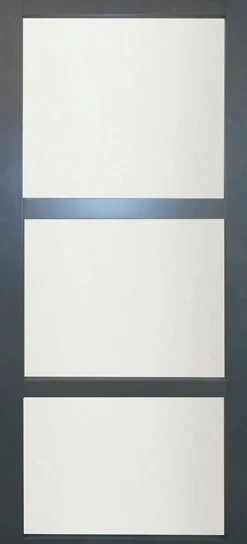 Porte Coulissante Blakeria Ral7016 Vitrée H204 X L83-Gd Menuiseries New