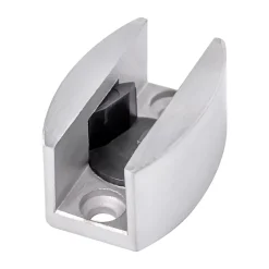 Porte coulissante complète 90x208 - verre de sécurité - porte vitrée - décor dépoli - système apparent-Schulte Sale