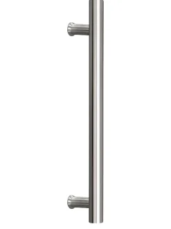 Porte coulissante complète 90x208 - verre de sécurité - porte vitrée - décor dépoli - système apparent-Schulte Sale