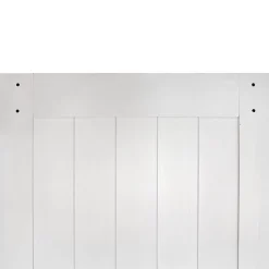 Porte coulissante complète bois - 90x215cm - blanc - système ouvert noir-Schulte New