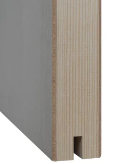 Porte coulissante postformée 2 panneaux CDG H.204 x l.83 cm- Clearance