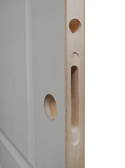 Porte coulissante postformée 2 panneaux CDG H.204 x l.83 cm- Clearance