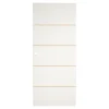 Porte coulissante Slot blanc H.204 x l.83 cm