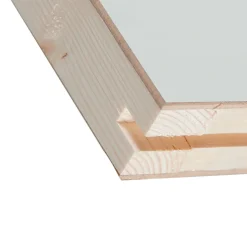 Porte coulissante Slot blanc H.204 x l.83 cm