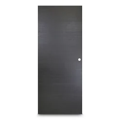 Porte coulissante Summa grise H.204 x l.73 cm