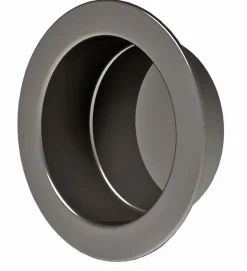 Gd Menuiseries Porte Coulissante Tana Blanc Vitrée H204 X L93, Rail Roulettes, Coquilles