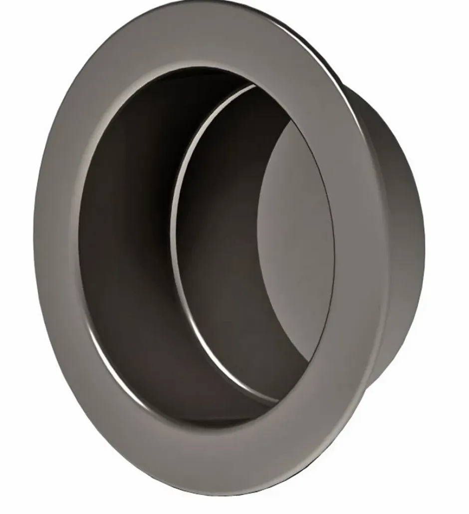 Gd Menuiseries Porte Coulissante Tana Blanc Vitrée H204 X L93, Rail Roulettes, Coquilles