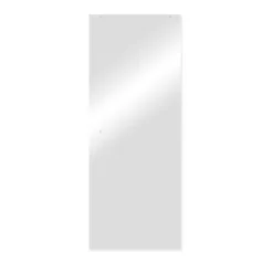 Porte coulissante vitrée Reflecto miroir H.204 x l.73 cm