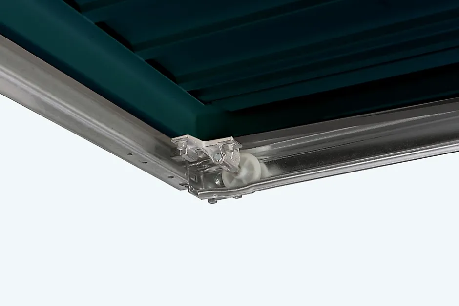 Hormann Porte de garage basculante avec portillon à droite gris anthracite - l.237,5 x h.200 cm