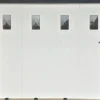 GoodHome Porte de garage coulissante PVC, 4 vantaux, blanc, L.240 x h.200