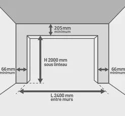 Porte de garage motorisée enroulable aluminium Ambre Gris H.200 x L.240 cm-Protecta Hot