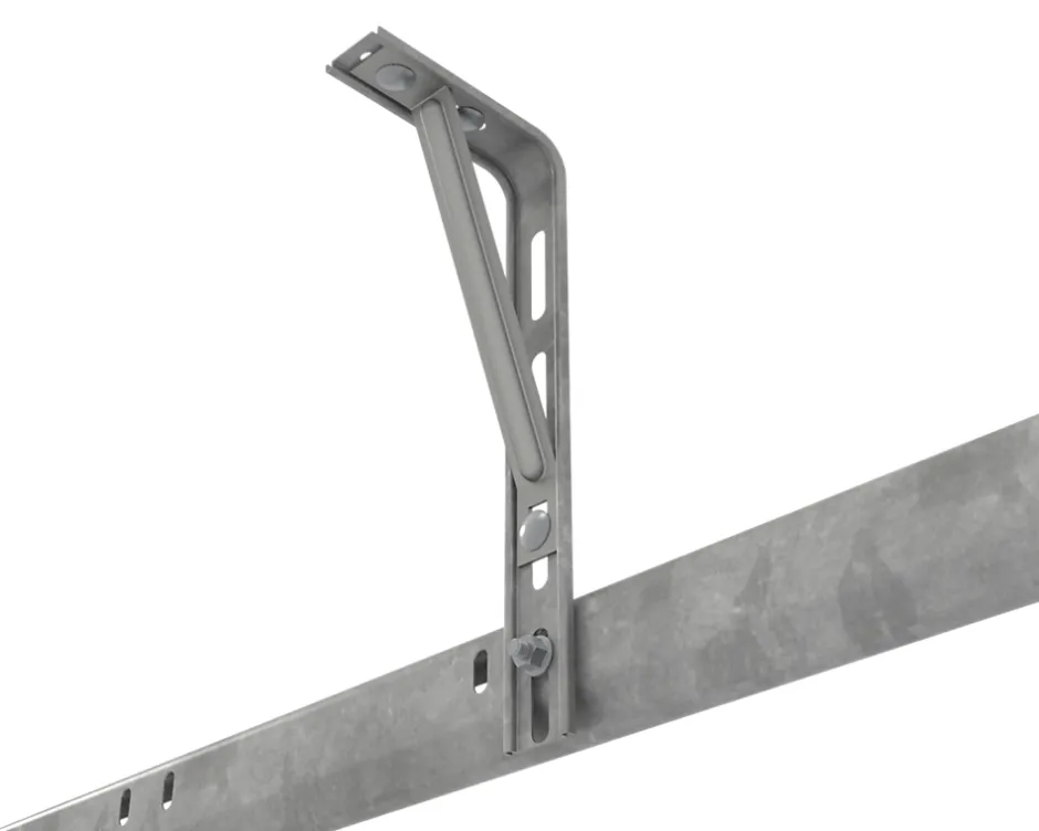 Porte de garage sectionnelle à cassettes acier blanc RAL 9010 - L.240 x h.200 cm - motorisée (en kit)-GoodHome Discount