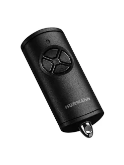 Hormann Porte de garage sectionnelle acier blanc trafic RAL 9016 - l.237,5 x h.200 cm - motorisée